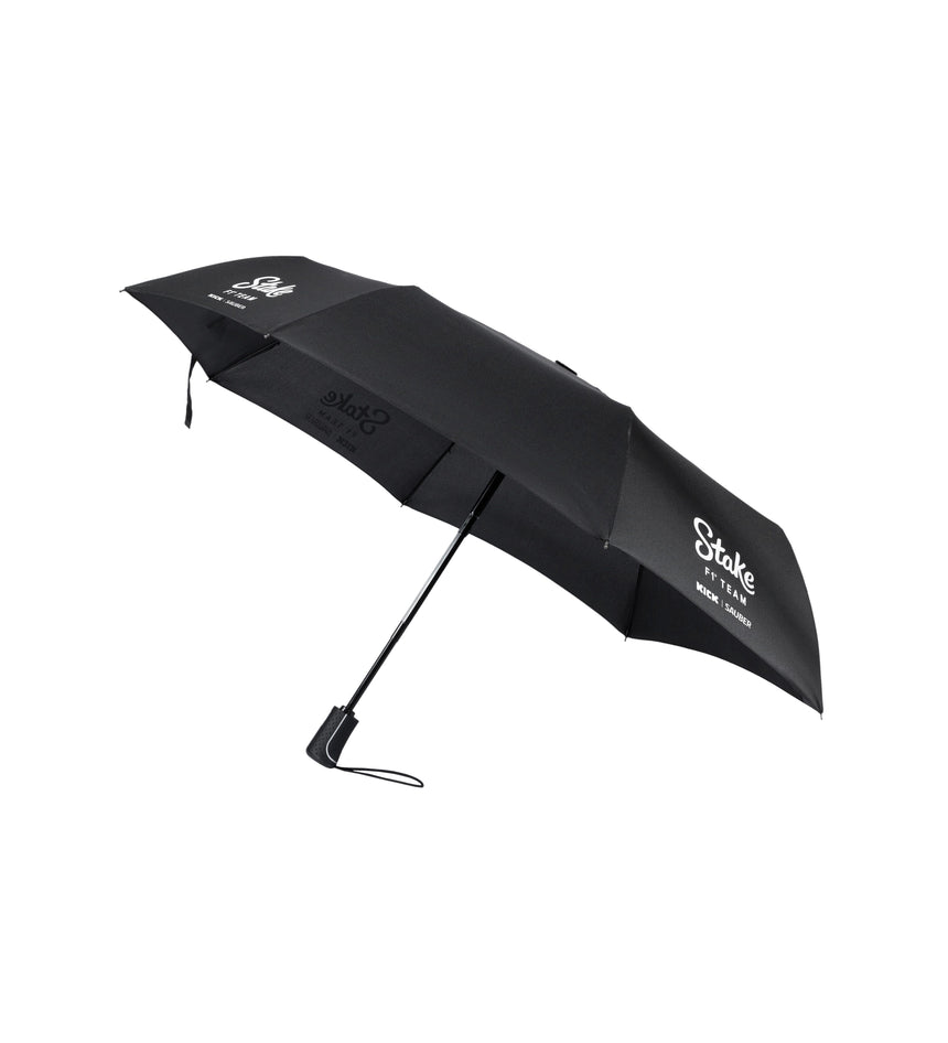 Compact umbrella Kick Sauber, CODE ZERO, Stake Branded, black