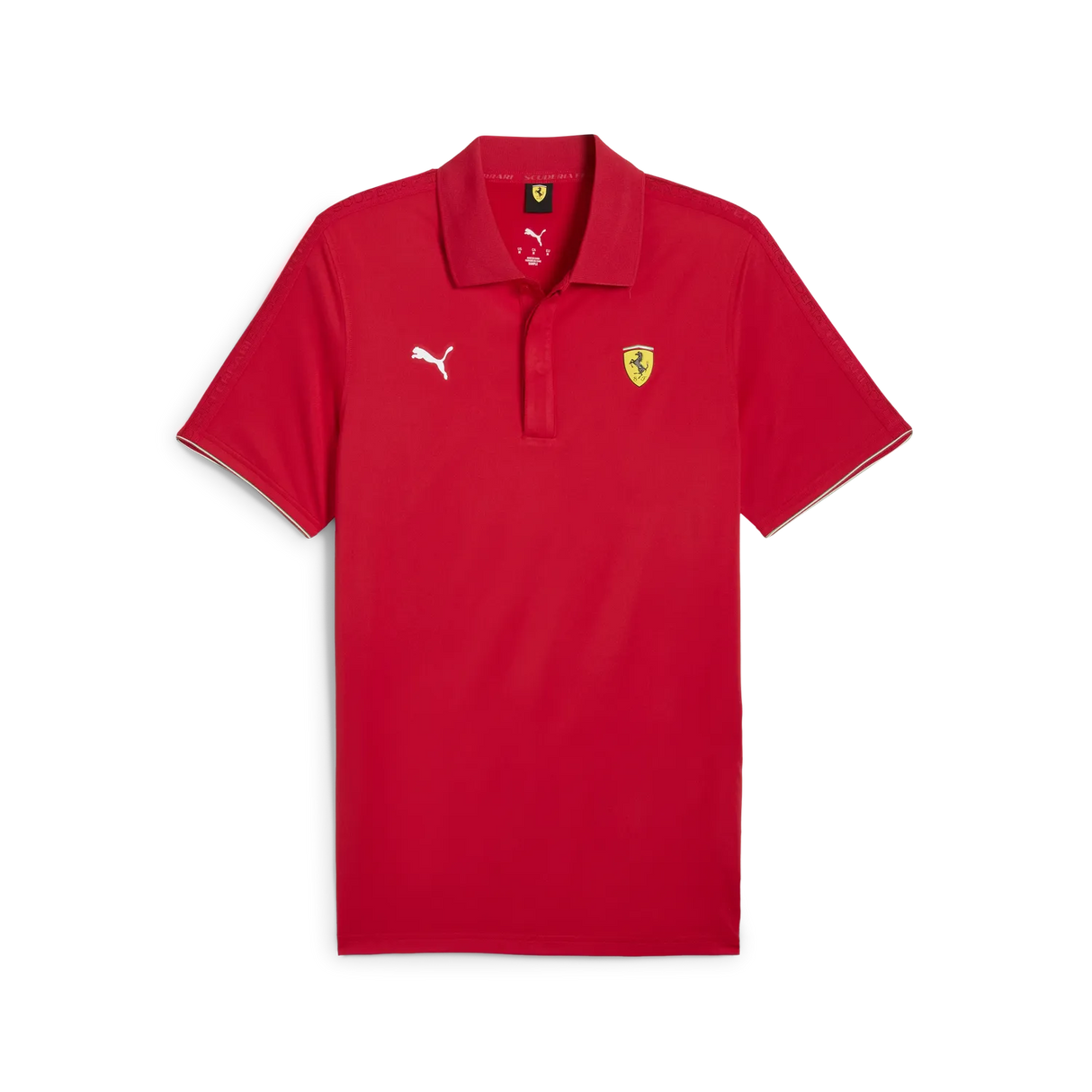 Ferrari Race polokošile - Červená 🔥