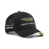 Čepice Aston Martin, tým, Lance Stroll, Puma, černá, 2026