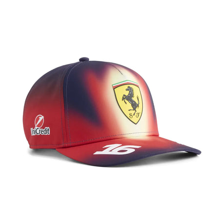 Čepice Ferrari, tým, Charles Leclerc, China Special Edition, Puma, červená, 2026