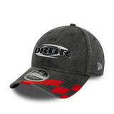 Čepice Red Bull, washed, 9FORTY, New Era, černá
