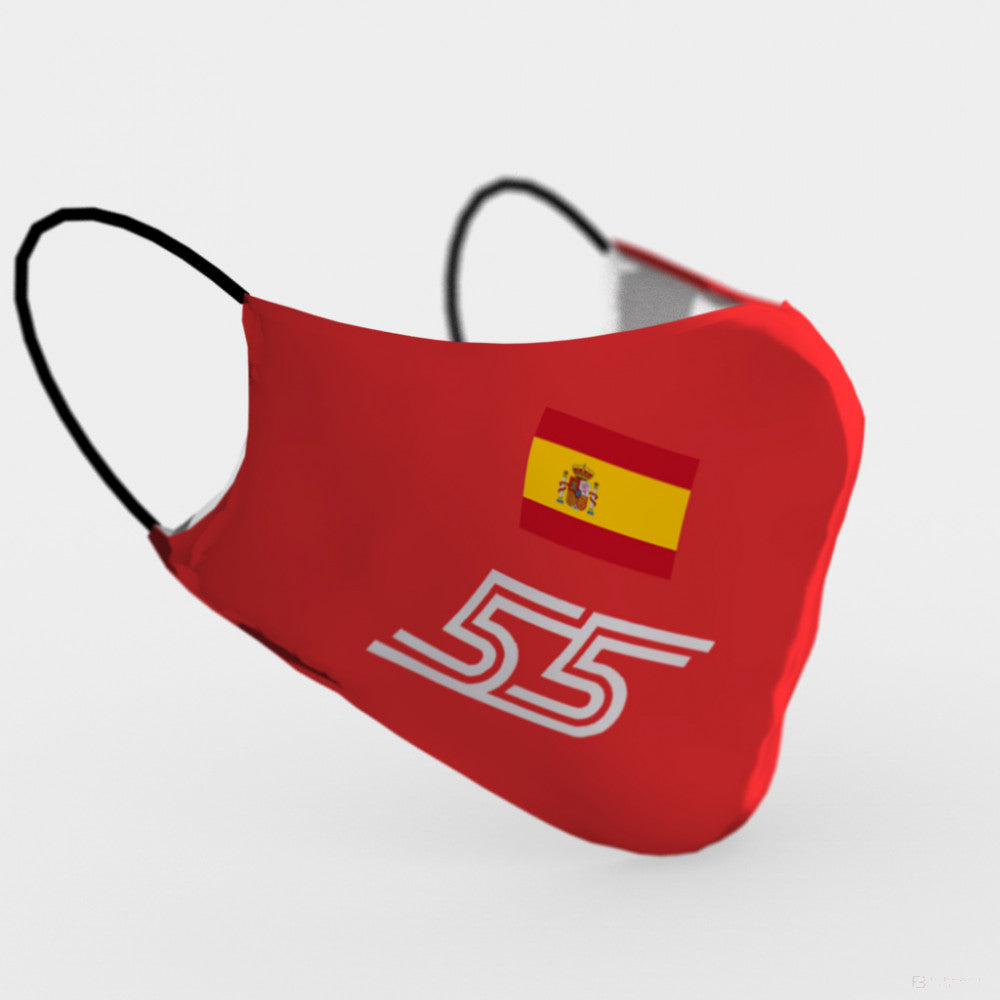 Obličejová maska ve stylu Ferrari - #55