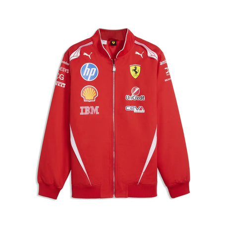 Ferrari bunda, autentická, týmová, Puma, červená, 2026