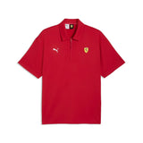 Ferrari polo, cloudspun, červené