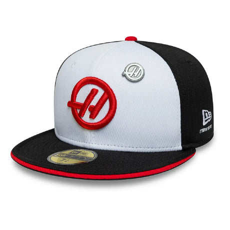 Haas F1 čepice, letní liga, 59FIFTY, New Era, černá