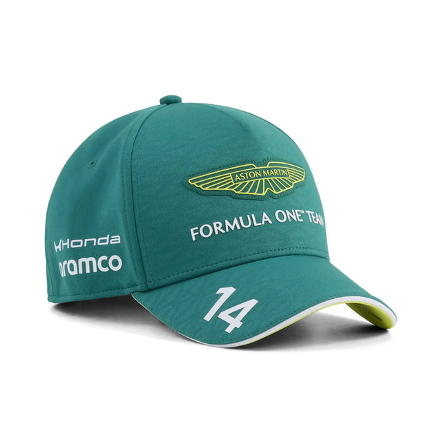 Kšiltovka Aston Martin, tým, Fernando Alonso, Puma, děti, zelená, 2026