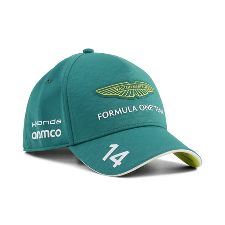 Kšiltovka Aston Martin, tým, Fernando Alonso, Puma, zelená, 2026