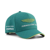 Kšiltovka Aston Martin, tým, Puma, děti, zelená, 2026