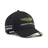 Kšiltovka Aston Martin, tým, Puma, černá, 2026