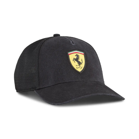 Kšiltovka Ferrari, trucker, Puma, černá