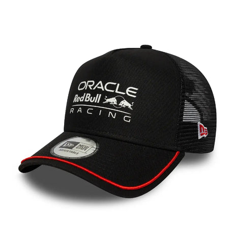 Kšiltovka Red Bull trucker, ORBR nášivka, 9FORTY, New Era, černá