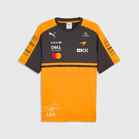 McLaren póló, tým, Lando Norris, papája