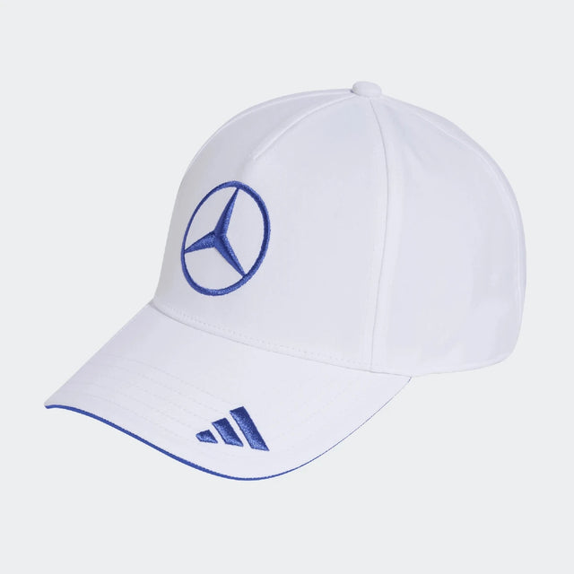 Mercedes čepice, tým, adidas, Kimi Antonelli, bílá