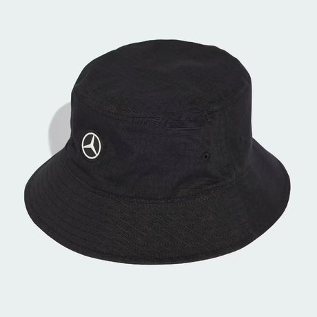 Mercedes klobouk s kšiltem, tým, mechanici, adidas, černý, 2026