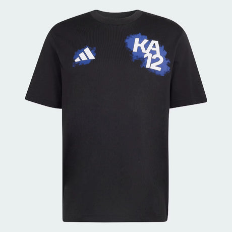 Mercedes tričko, Kimi Antonelli, Jméno & Číslo, adidas, černé, 2026