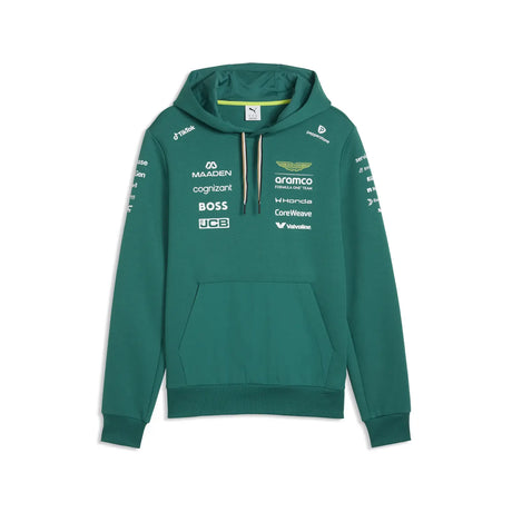 Mikina Aston Martin, tým, Puma, zelená, 2026