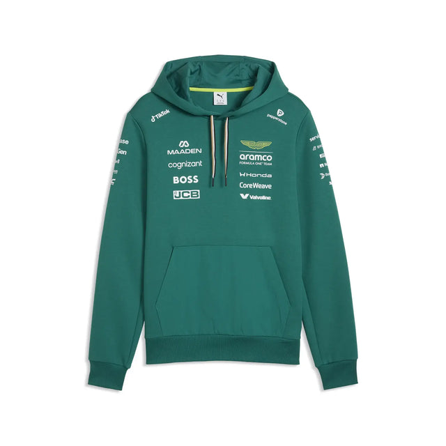 Mikina Aston Martin, tým, Puma, zelená, 2026