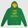 Mikina Ayrton Senna, legacy, zelená