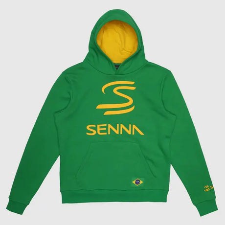 Mikina Ayrton Senna, legacy, zelená