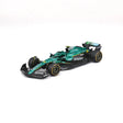 Model auta Aston Martin, AMR25, bburago, #14 Fernando Alonso, zelená