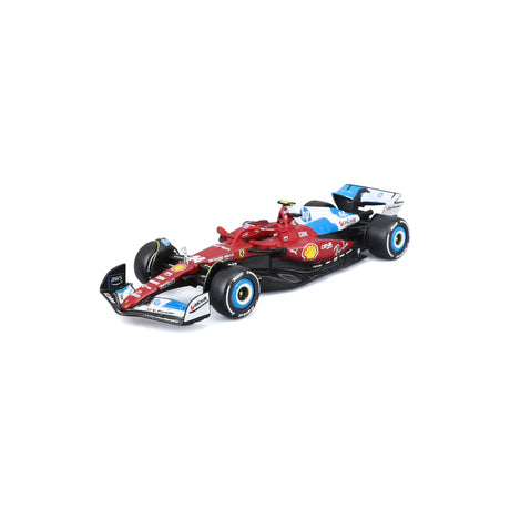 Model auta Ferrari, SF25, bburago, #44 Lewis Hamilton, Miami, červená