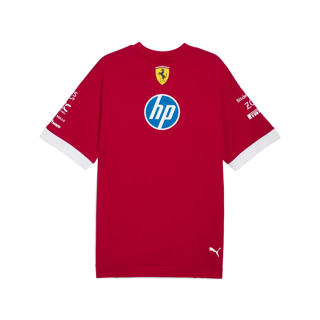 Scuderia Ferrari Drivers Tričko s kulatým výstřihem 🔥