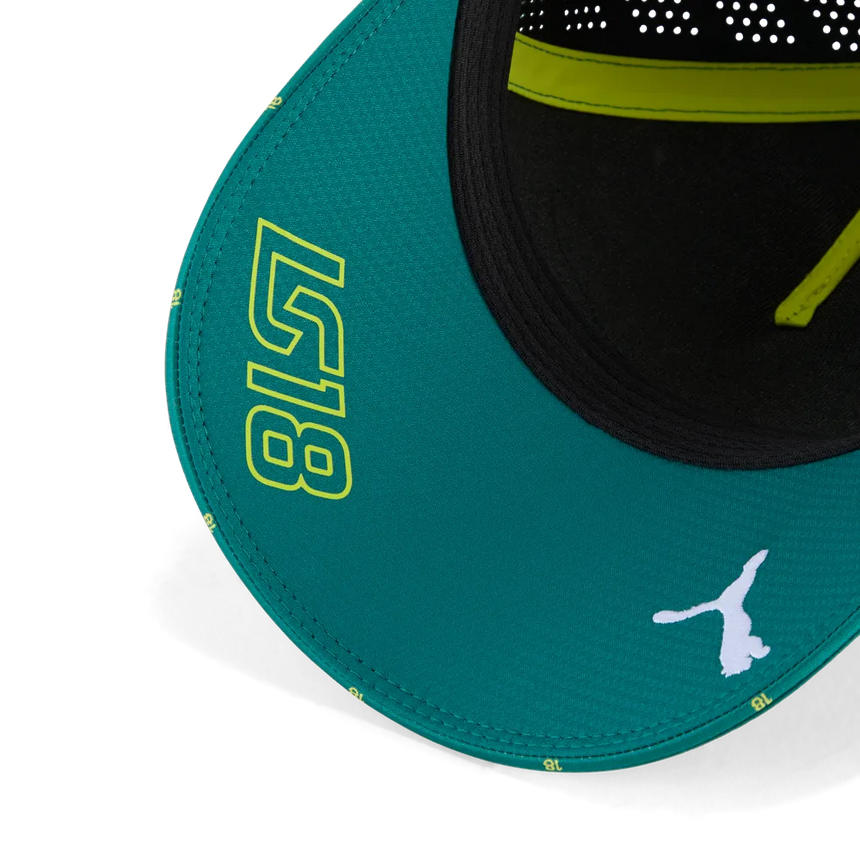 Čepice Aston Martin, tým Lance Stroll, zelená