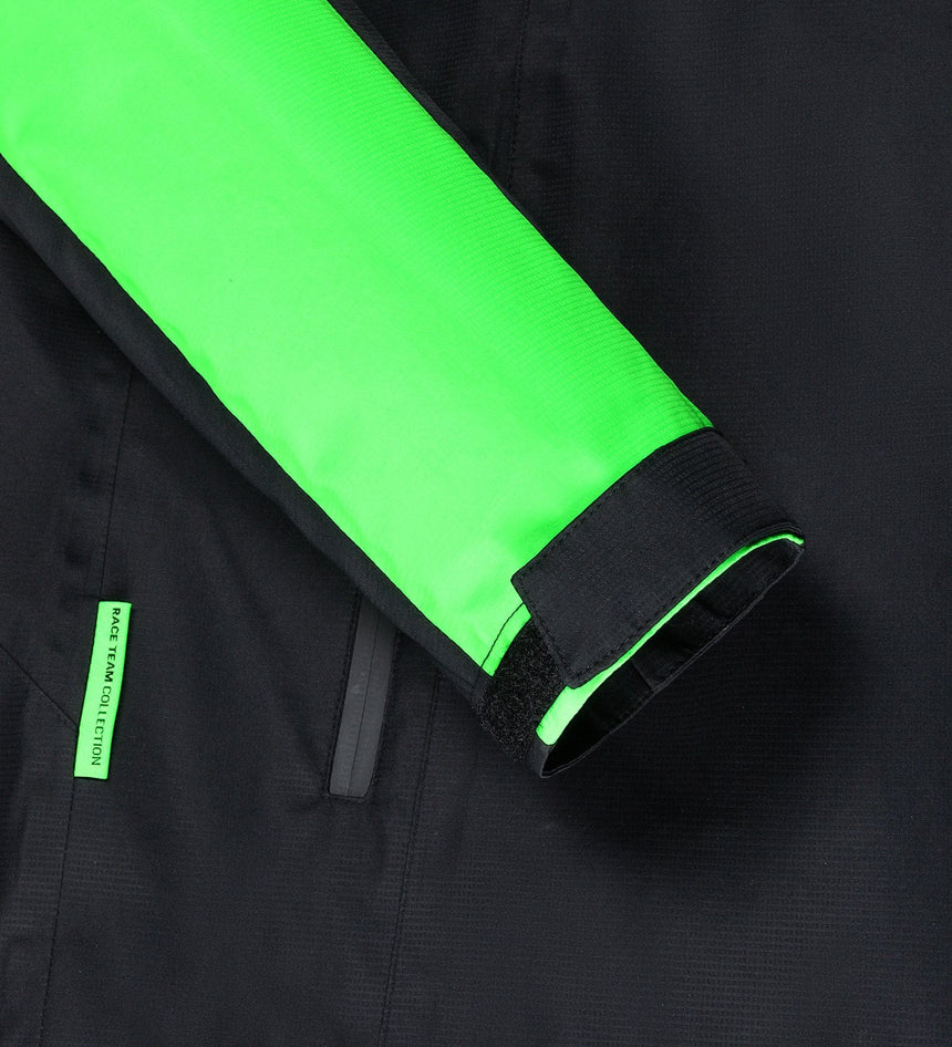 Kick Sauber jacket, CODE ZERO, team, rain, black, 2024