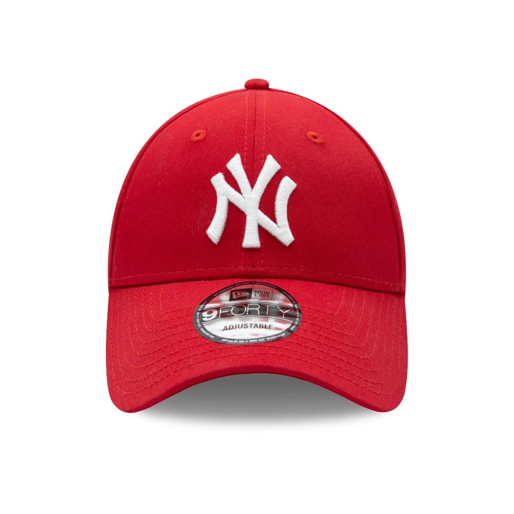 MLB New Era 940 League Basic Cap, červená/bílá