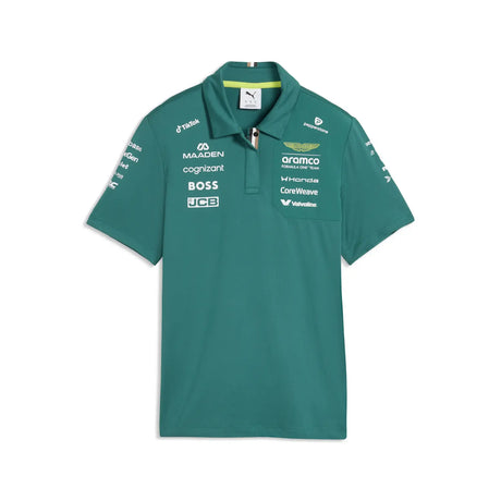 Tričko Aston Martin, tým, Puma, zelené, 2026