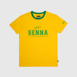 Tričko Ayrton Senna, Brazílie, žluté