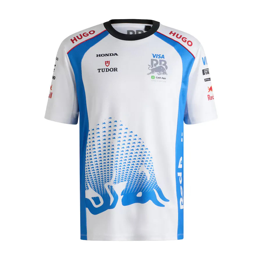 Visa RB Pánské Týmové Polo Bílé 🔥