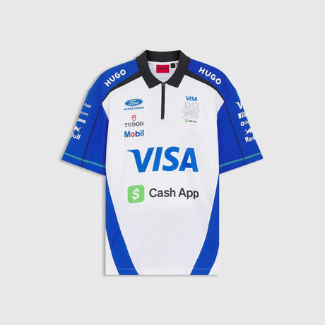 Visa Racing Bulls polo, tým, modrá, 2026