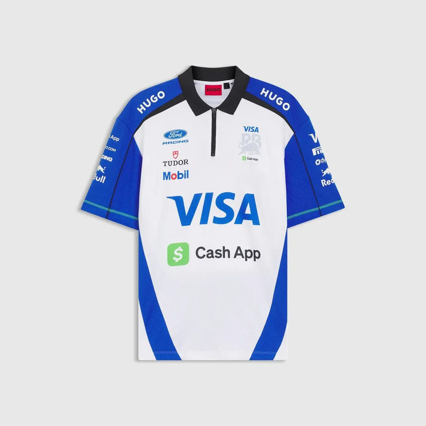 Visa Racing Bulls polo, tým, modrá, 2026
